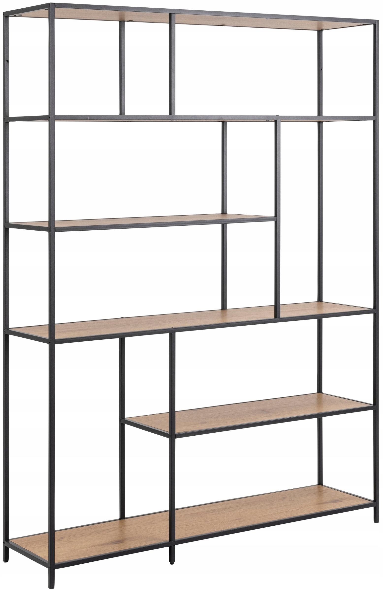 Regał Actona Seaford 135 cm cm - naturalny cm x 185 porównaj dąb ceny 35 x