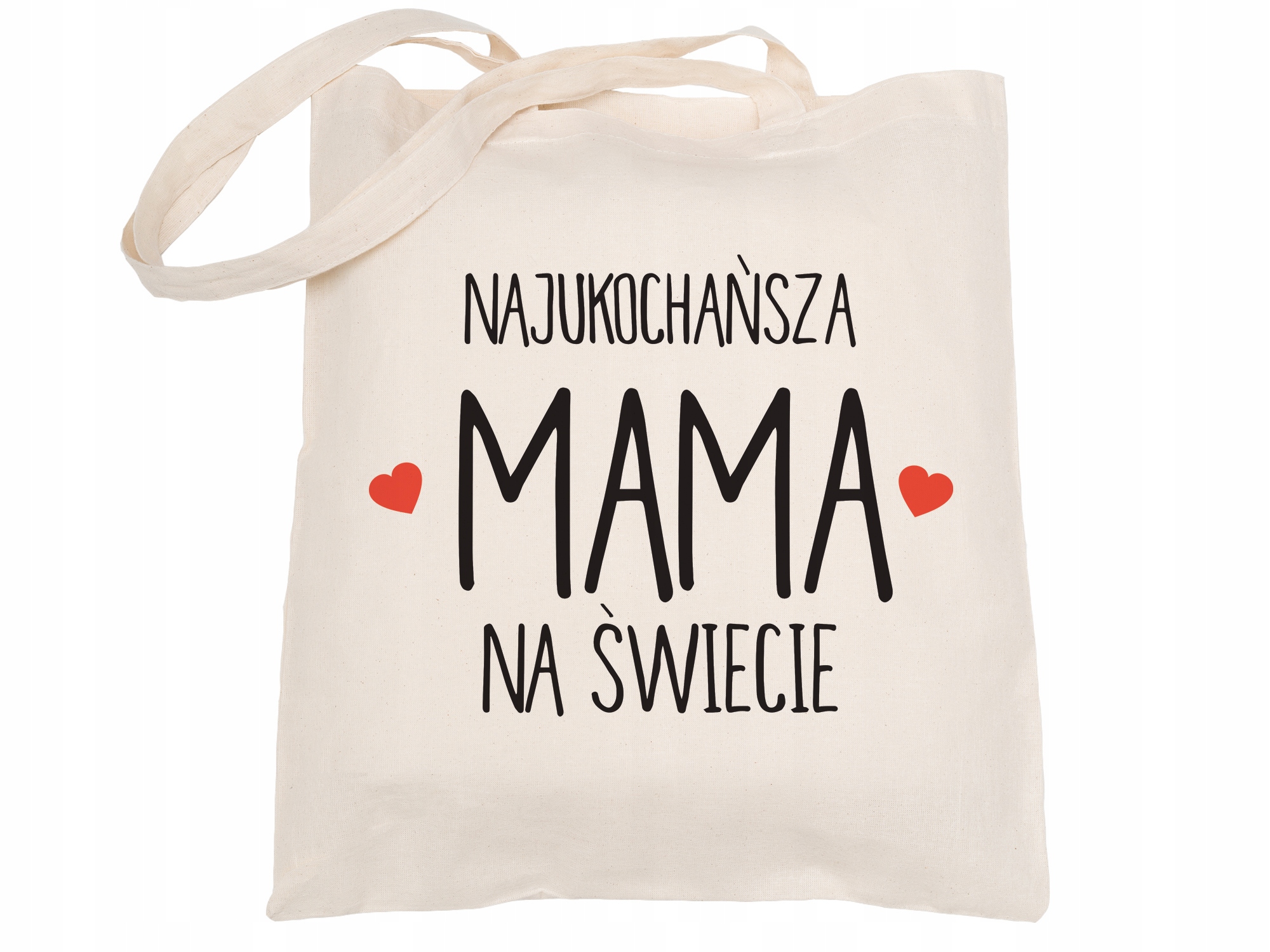 

Torba bawełniana na Dzień Matki Mamy Eko