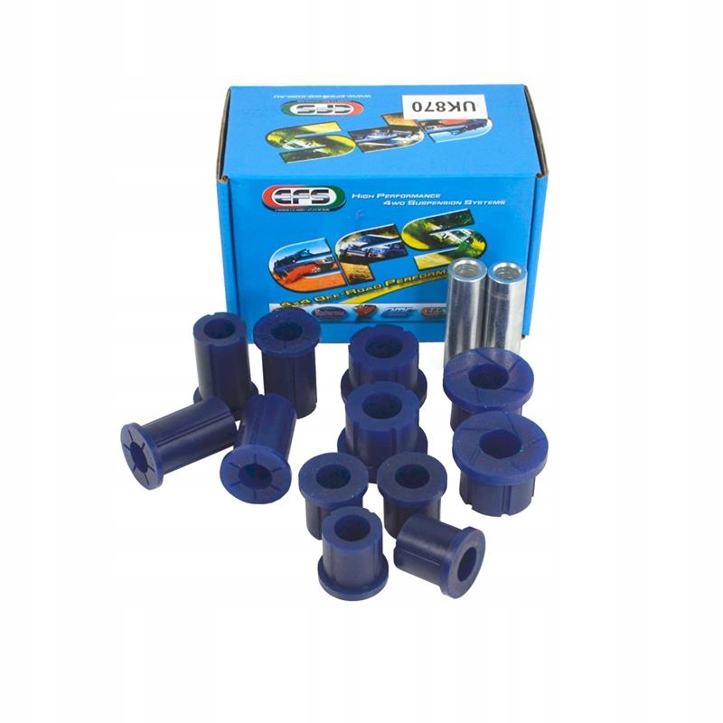 KOMPLET POLIURETANOWYCH TULEJEK DO RESORÓW ISUZU D-MAX RG (08.2020+)