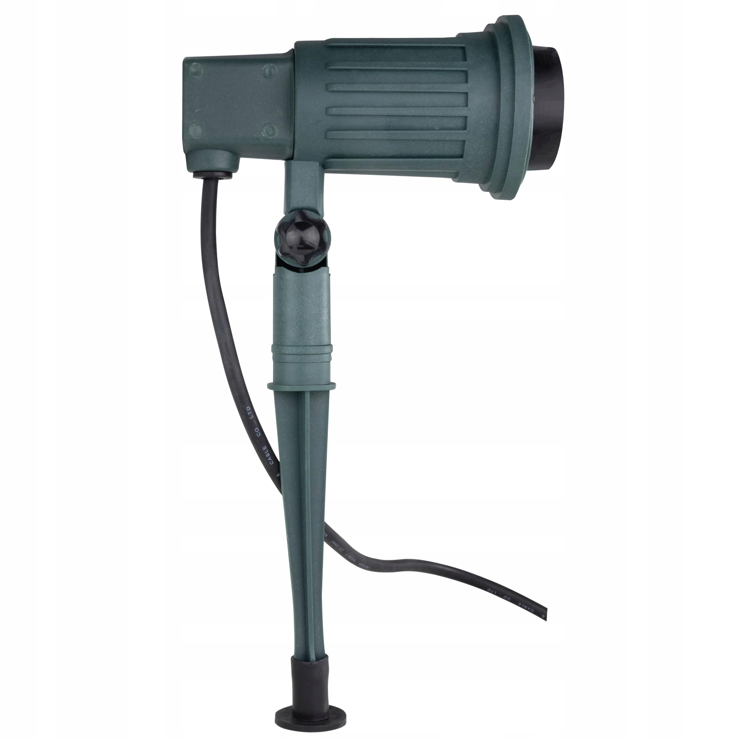 Lampa Ogrodowa Spot Na Szpikulcu E27 80W Kabel 1,4m Do Ogrodu Zielona REV — miniatura 5