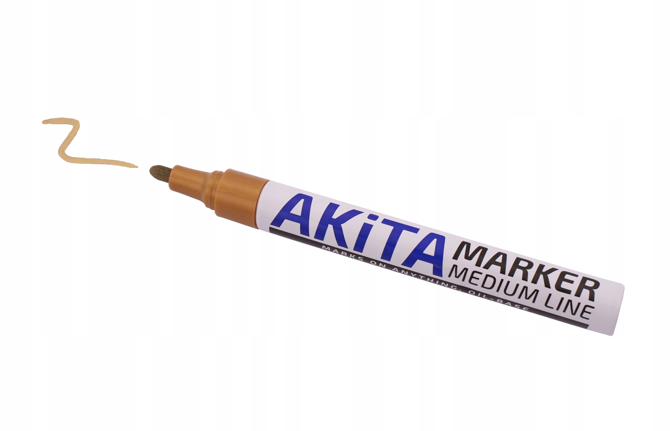 

Marker budowlany lakierowy olejny Złoty