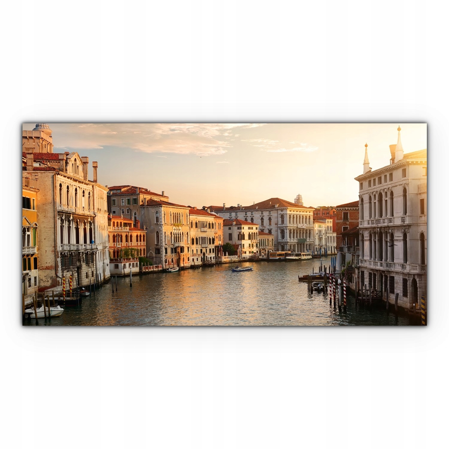 

Fotoobraz na płótnie 140x70 Wenecja Zachód Słońca
