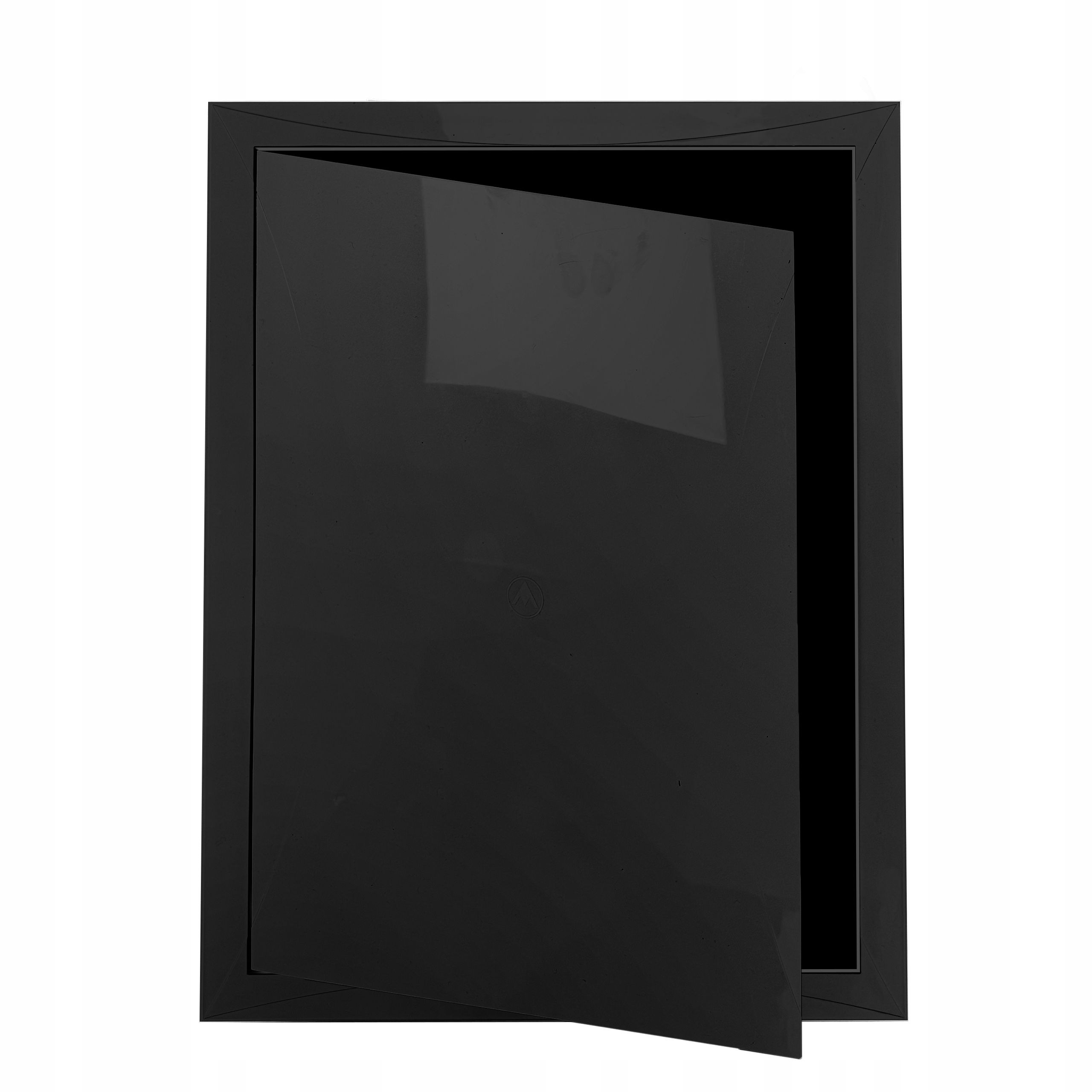 СМОТРОВАЯ ДВЕРЬ 20X25 СМ ЧЕРНЫЙ ПЛАСТИК ПВХ DOSPEL