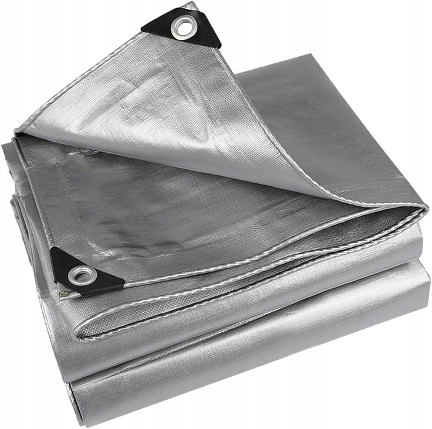 Plachta Plachty 2x3 m Šedá Vyztužená 650 g/m² Silné Pokrytí Plachta Hrubá