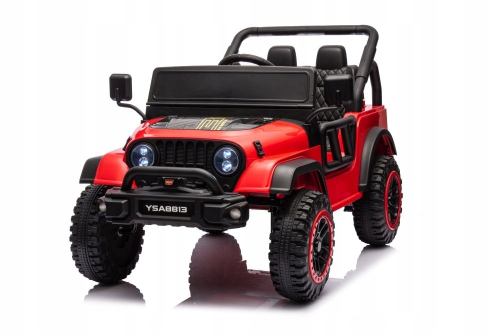 Auto Na Akumulator Dla Dziecka Jeep Dżip YSA8813 24V 2X105W Eva Skóra Pilot