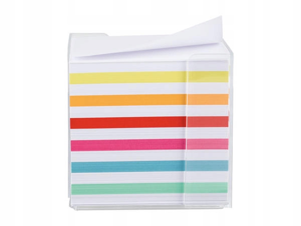 Kostka nieklejona pojemnik 85x85x50 kolor.