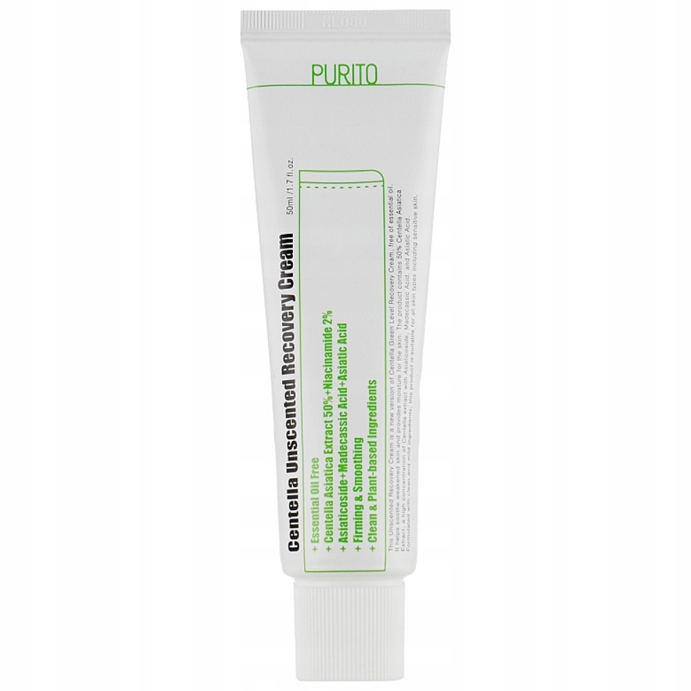 Bezoplachový regenerační krém Centella proti pupečníku asijském 50 ml Purito