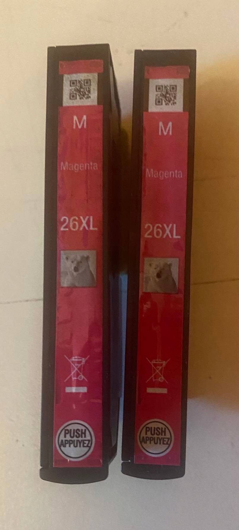 EPSON WKŁAD TUSZ 26XL MAGENTA ORYGINAŁ PUSTY