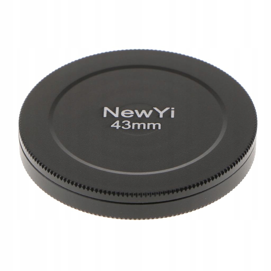 Pudełko/Etui na Filtr Obiektywu 43mm - Metalowe, Ochronne, Czarne