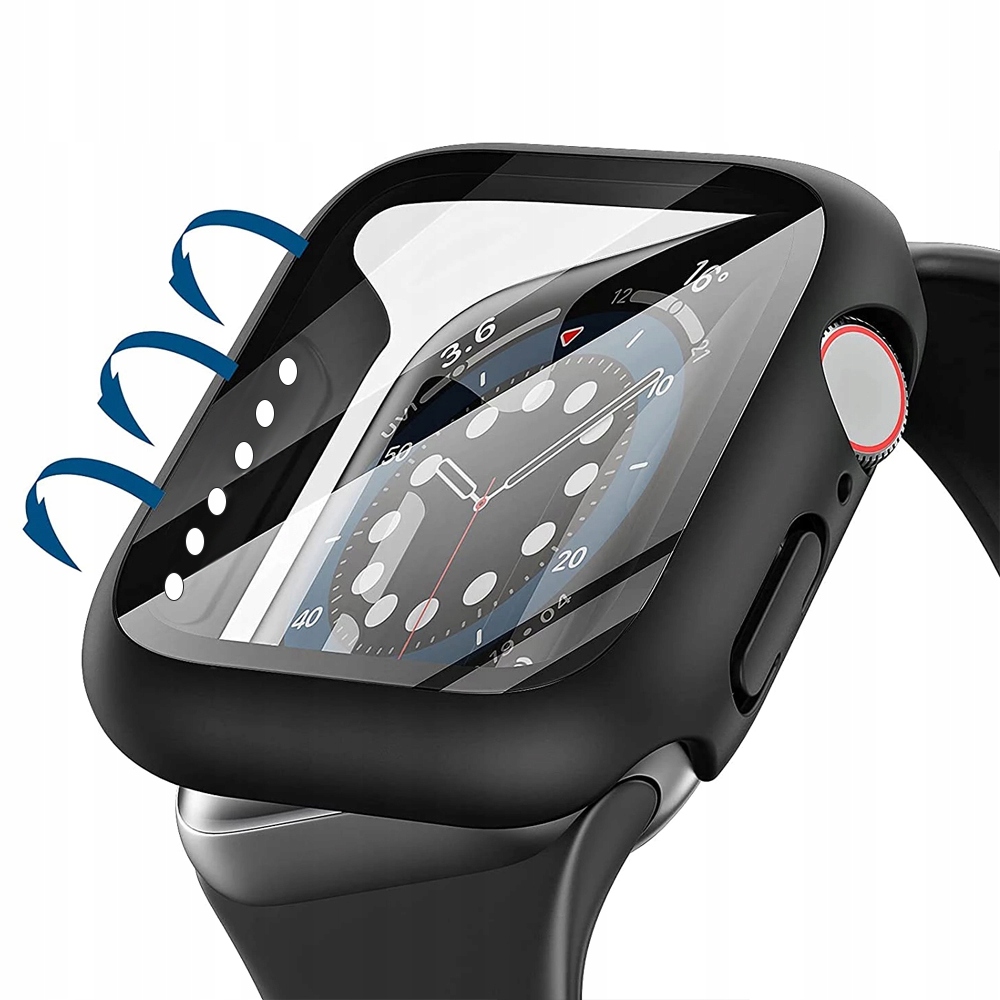 2W1 OBUDOWA ETUI CASE + SZKŁO DO APPLE WATCH 7/8/9 45MM Kod producenta pasek szkło opaska bransoleta folia etui case