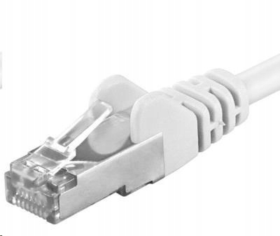 Premiumcord Patch kabel CAT6a S-ftp, RJ45-RJ45, Awg 26/7 5m biały