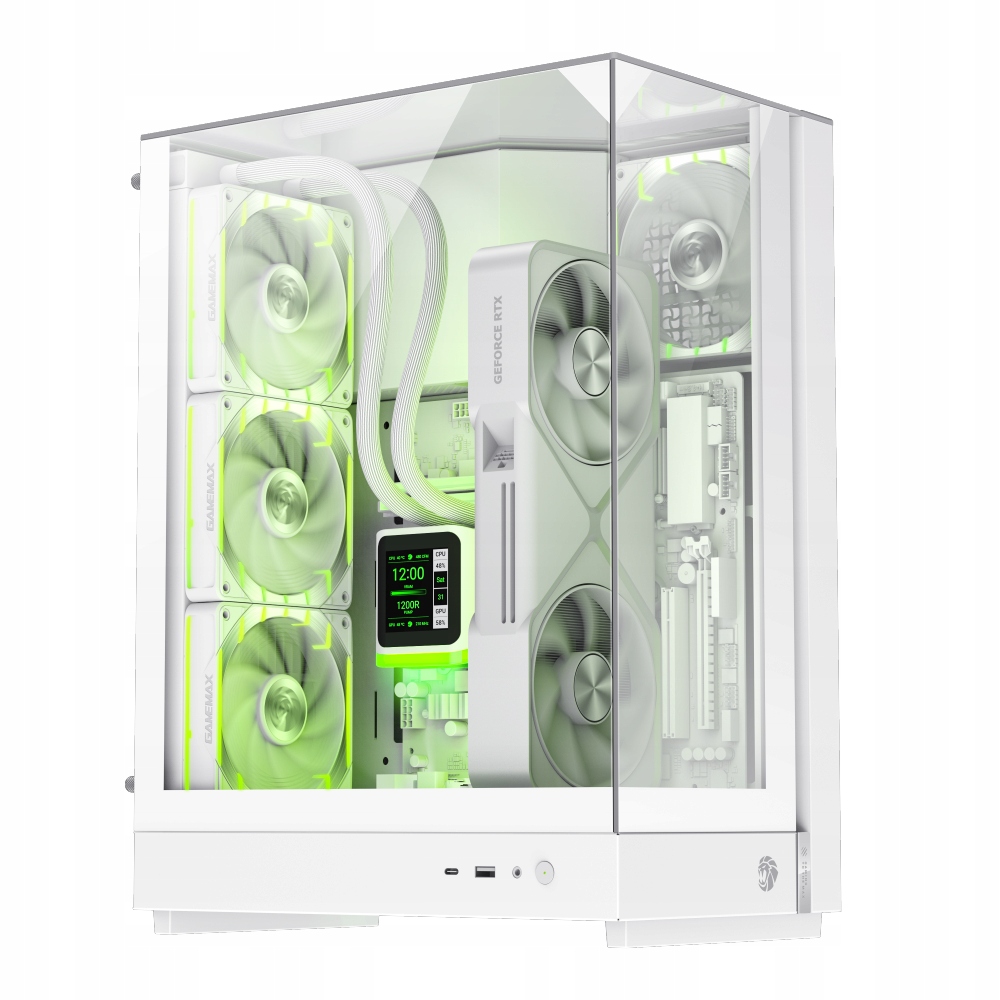 Gamemax Case T20 Wh M-atx