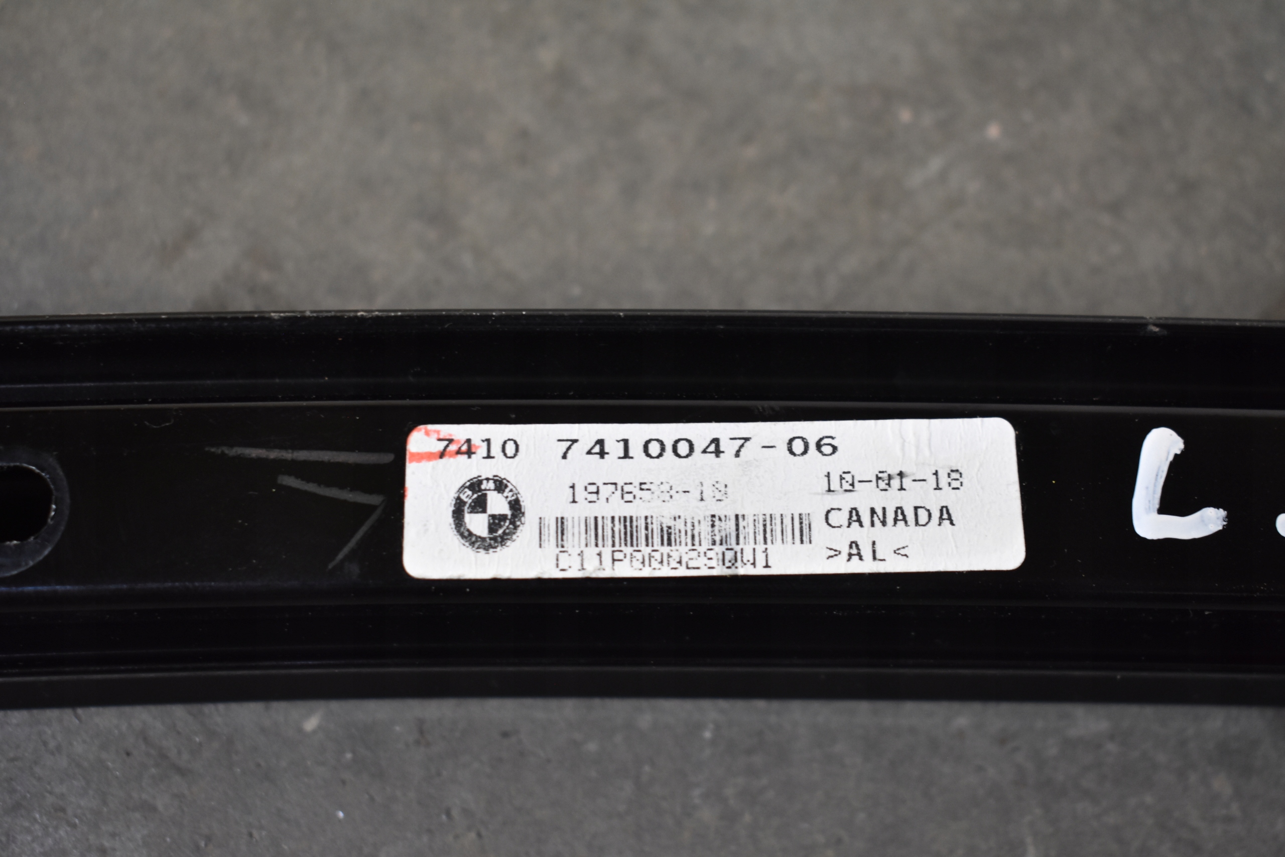 IDEALNA moulding door rear part left BMW G01 1