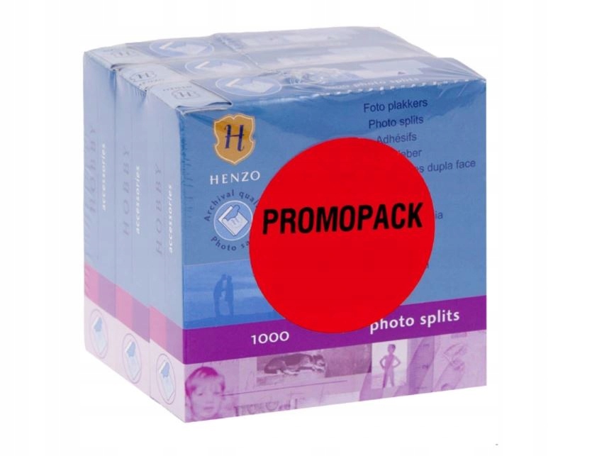 

przylepce henzo 3000szt. do zdjęć analog podklejki
