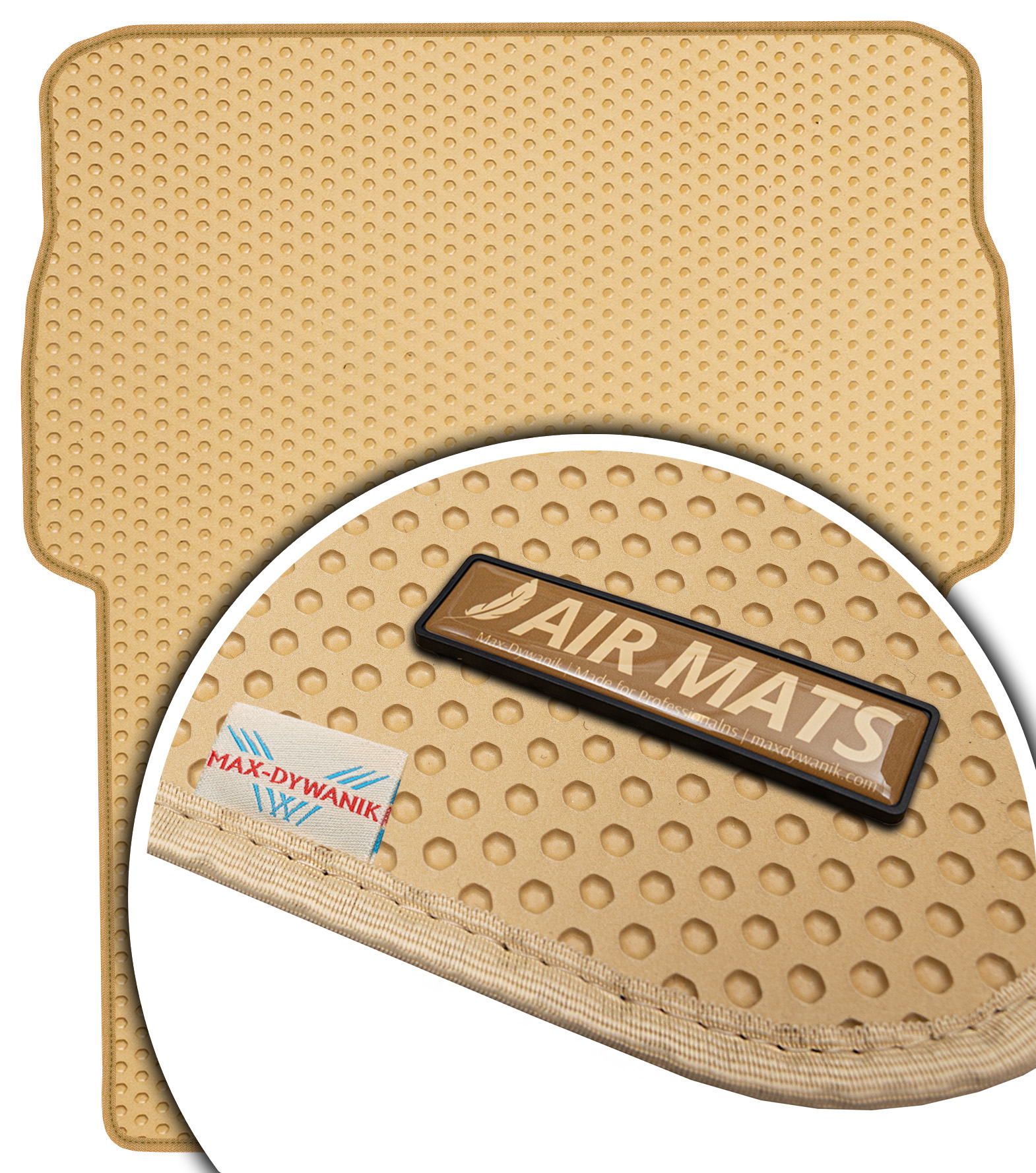 Renault Kangoo I Kombivan 2os 98-08 Béžová rohož do kufru Eva Air Mats