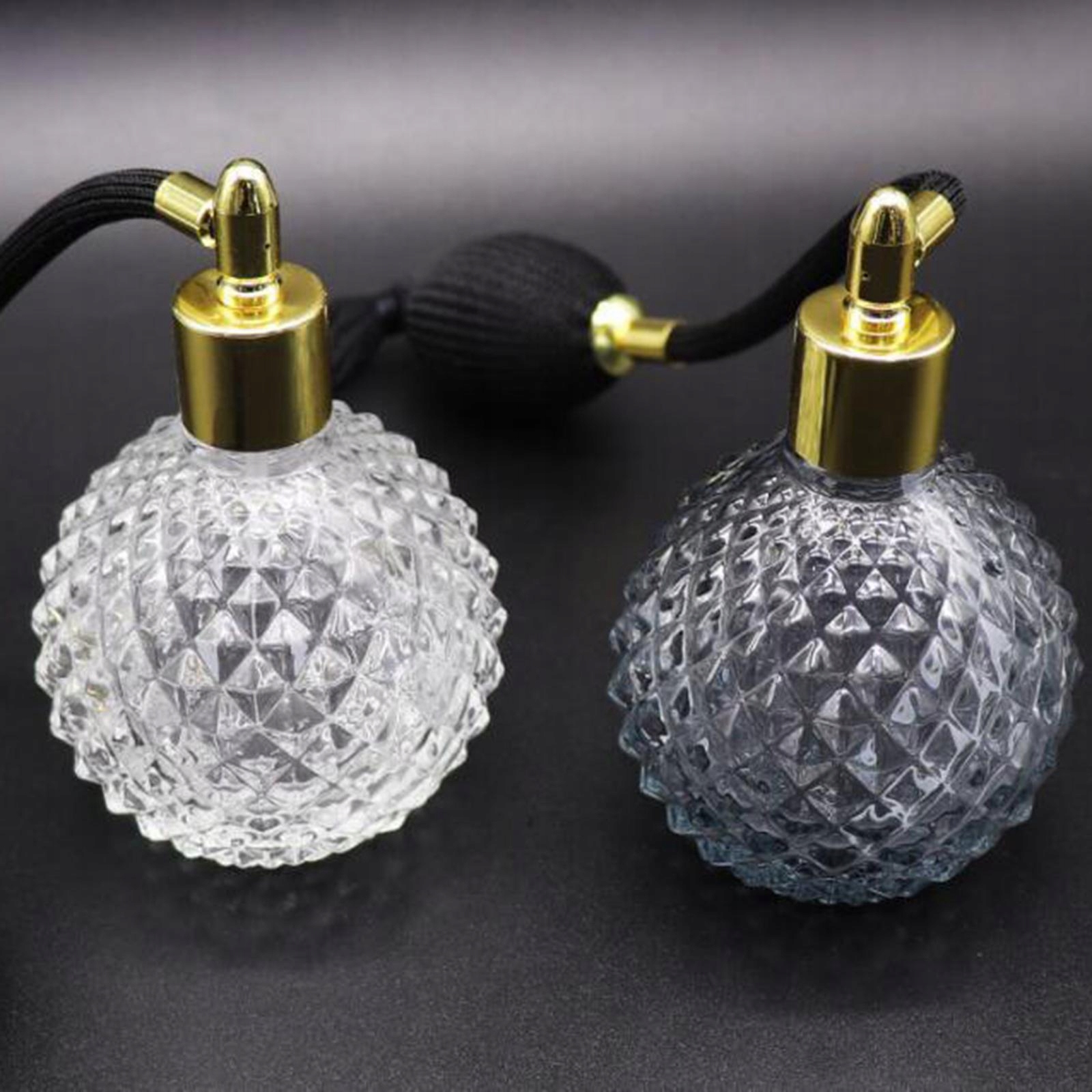 2x 3.4 uncji (100 ml) Vintage butelka z Marka inna marka