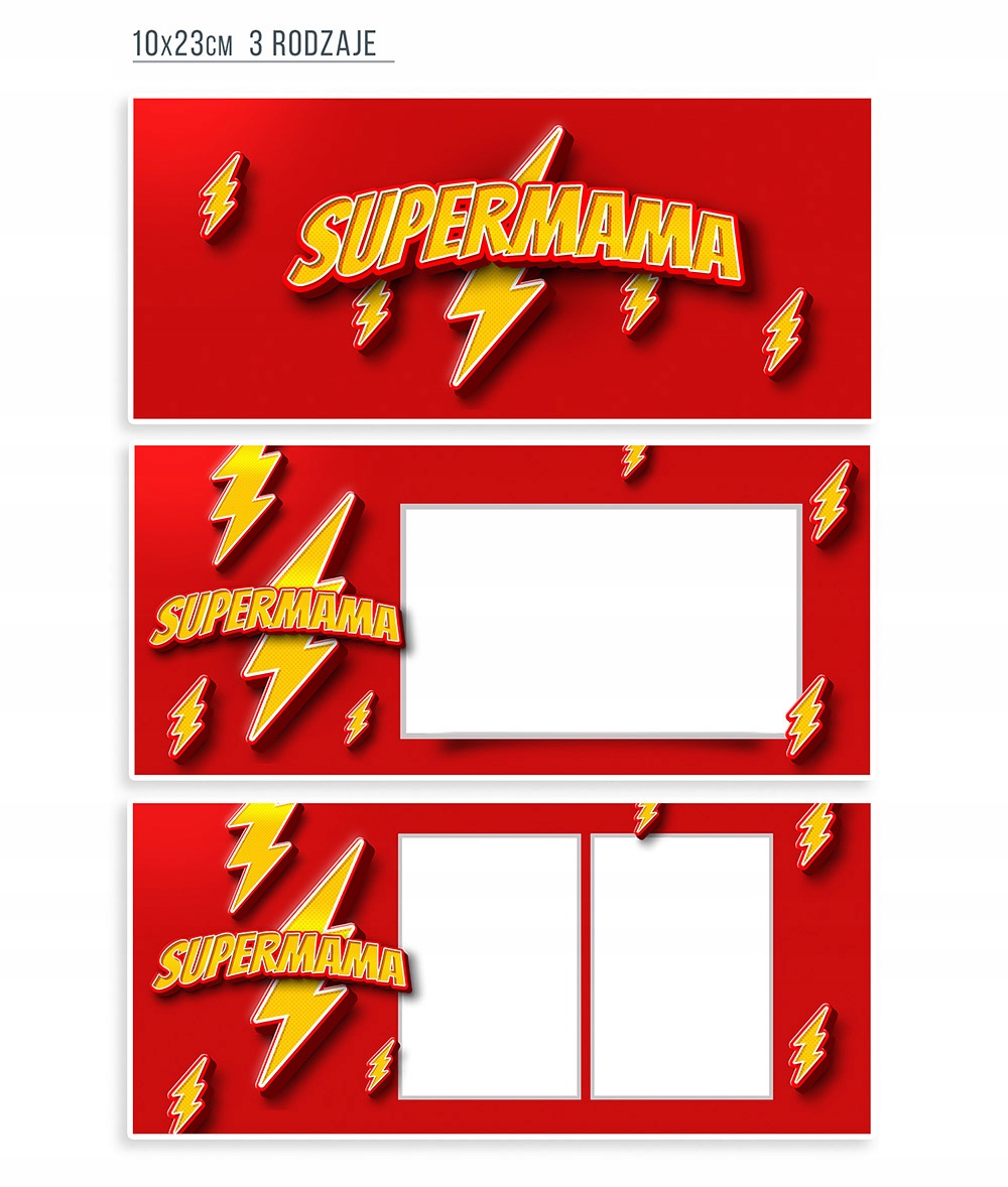 Projekty mamy foto kubek szablon psd Super mama Marka inny