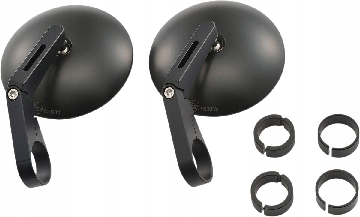 Univerzálne Motocyklové Zrkadlá Daytona Pre Riadidlá 22.2/25.4 MM, Čierne