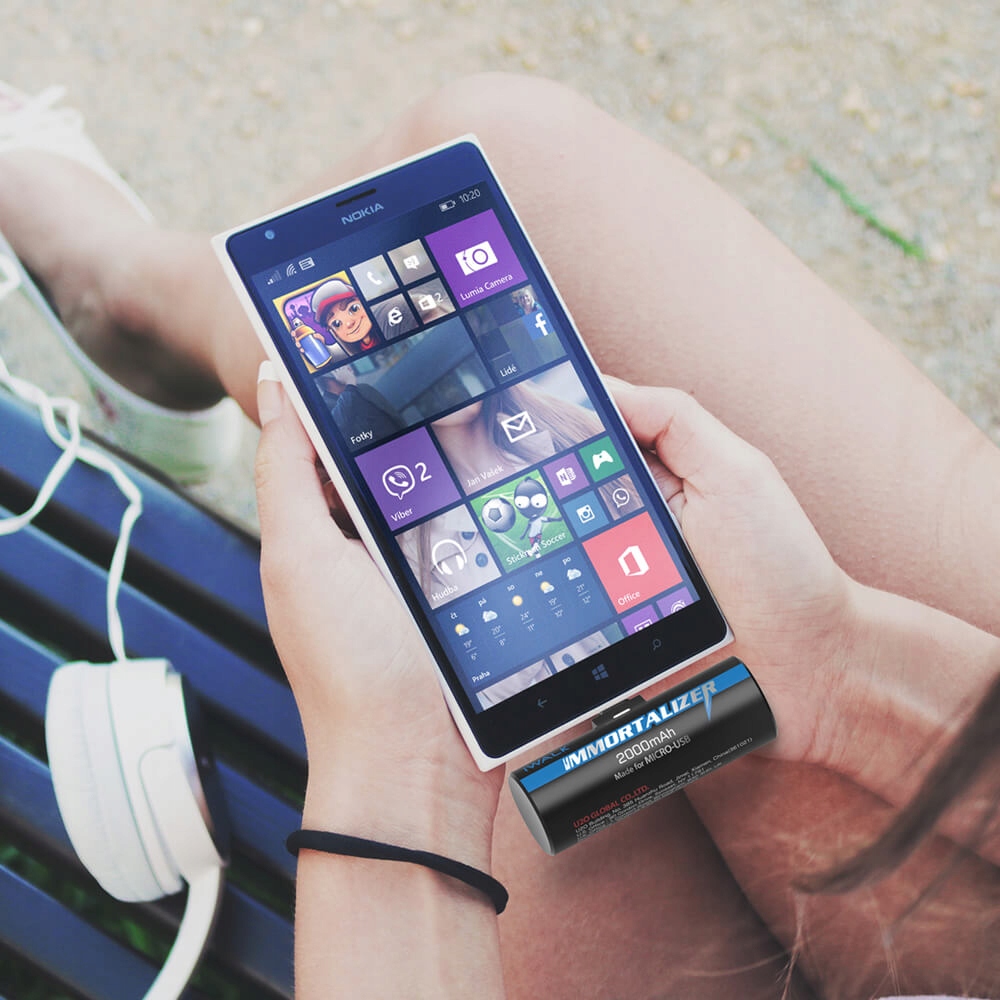 Powerbank iWALK Immortalizer 2000M [2000mAh] Typ akumulatora litowo-jonowy