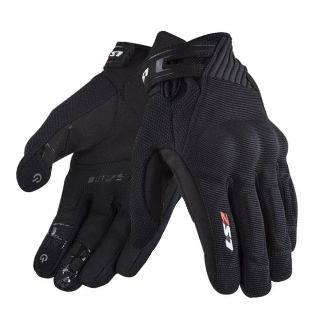 LS2 Lekkie Rękawice Motocyklowe Dart 2 Lady Black M