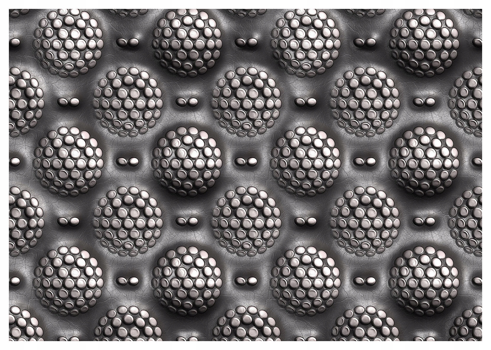 Fototapeta Textúrované sféry na tmavom pozadí, moderné, 312x219 lepidlo