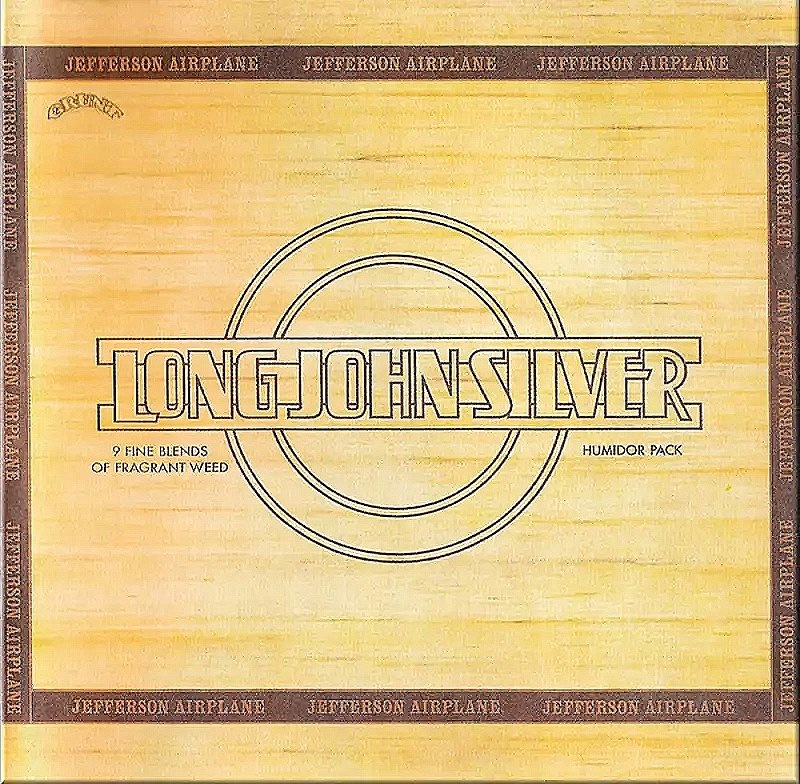 Lp Jefferson Airplane: Long John Silver Dark Green Smokey Vinyl Limited Edi