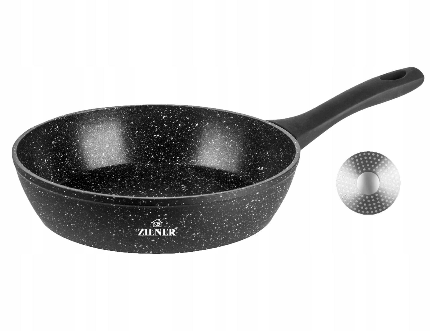 

Patelnia Głęboka 16CM 0.8L Marmurowa Zilner 7702