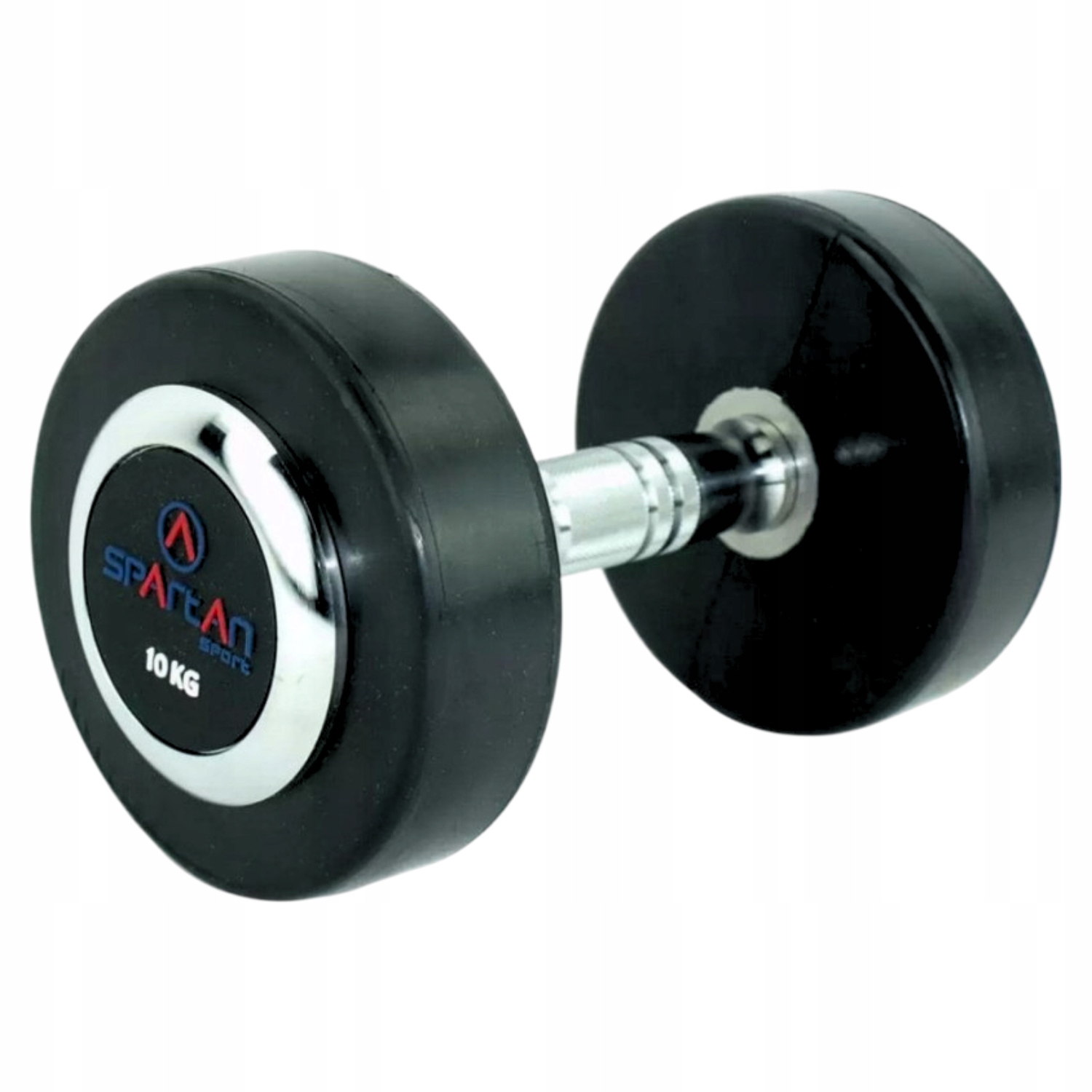 Činka Závaží pro trénink, pogumovaná, pevná, pevná, Spartan, 10 kg