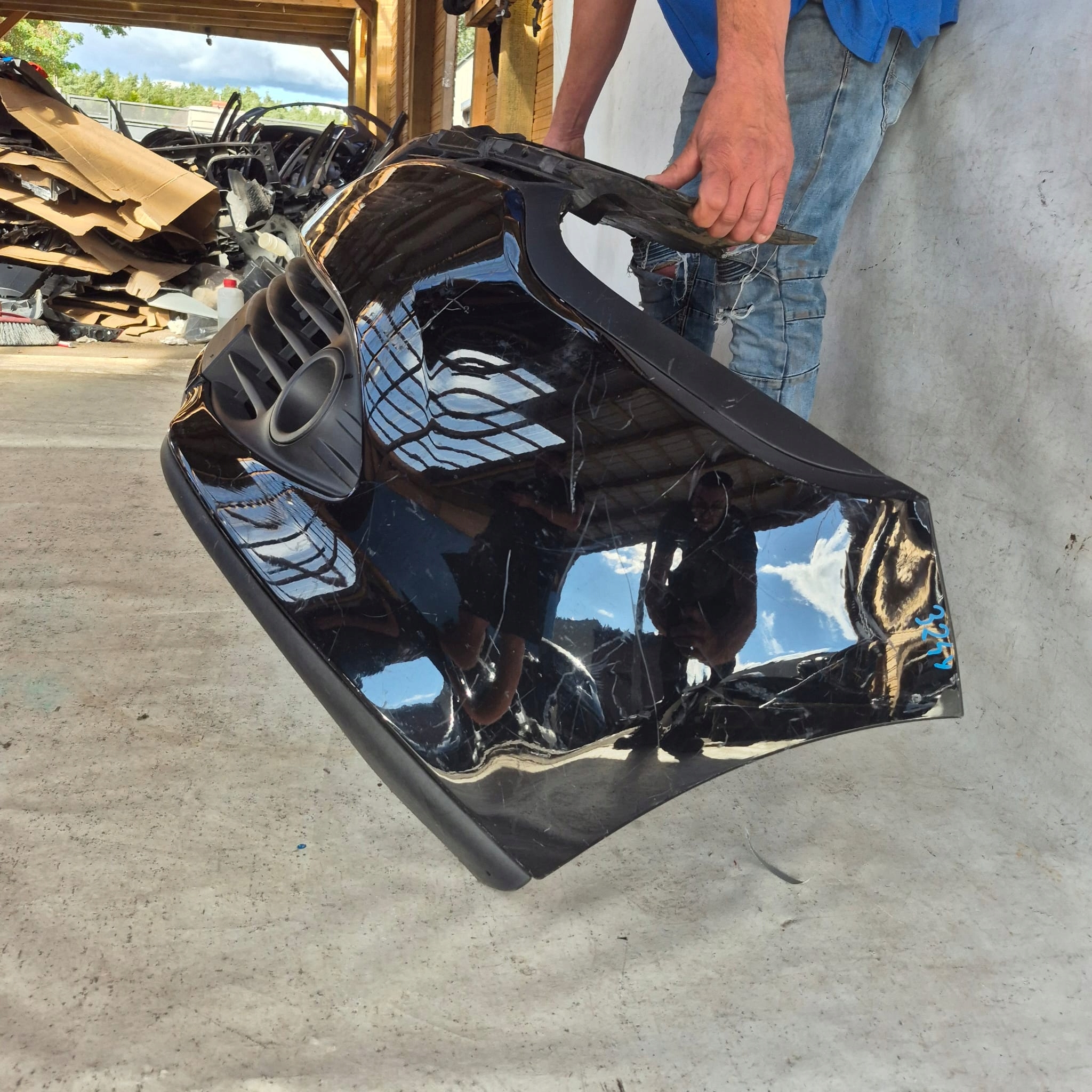 RENAULT CLIO IV 4 12-16 bumper front front cover