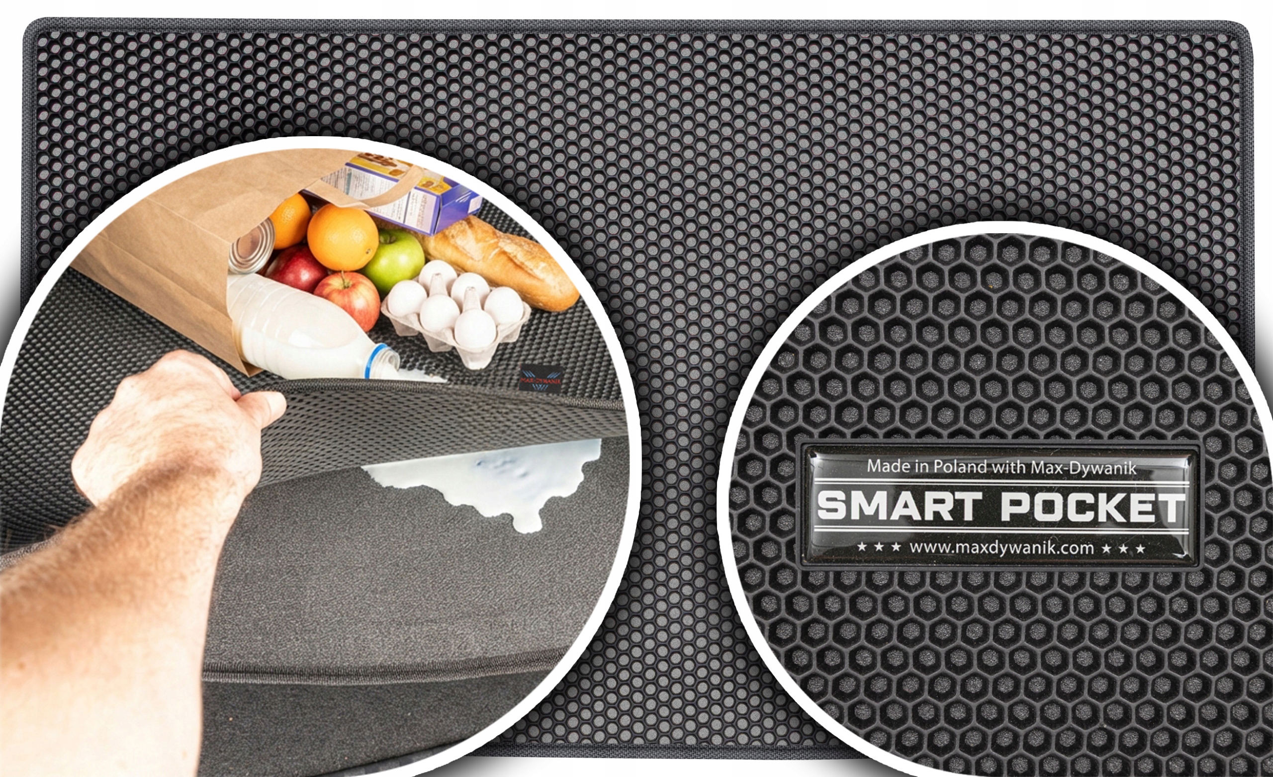 Fiat 500L Minivan 2012 Vložka do zavazadlového prostoru Eva Smart Pocket