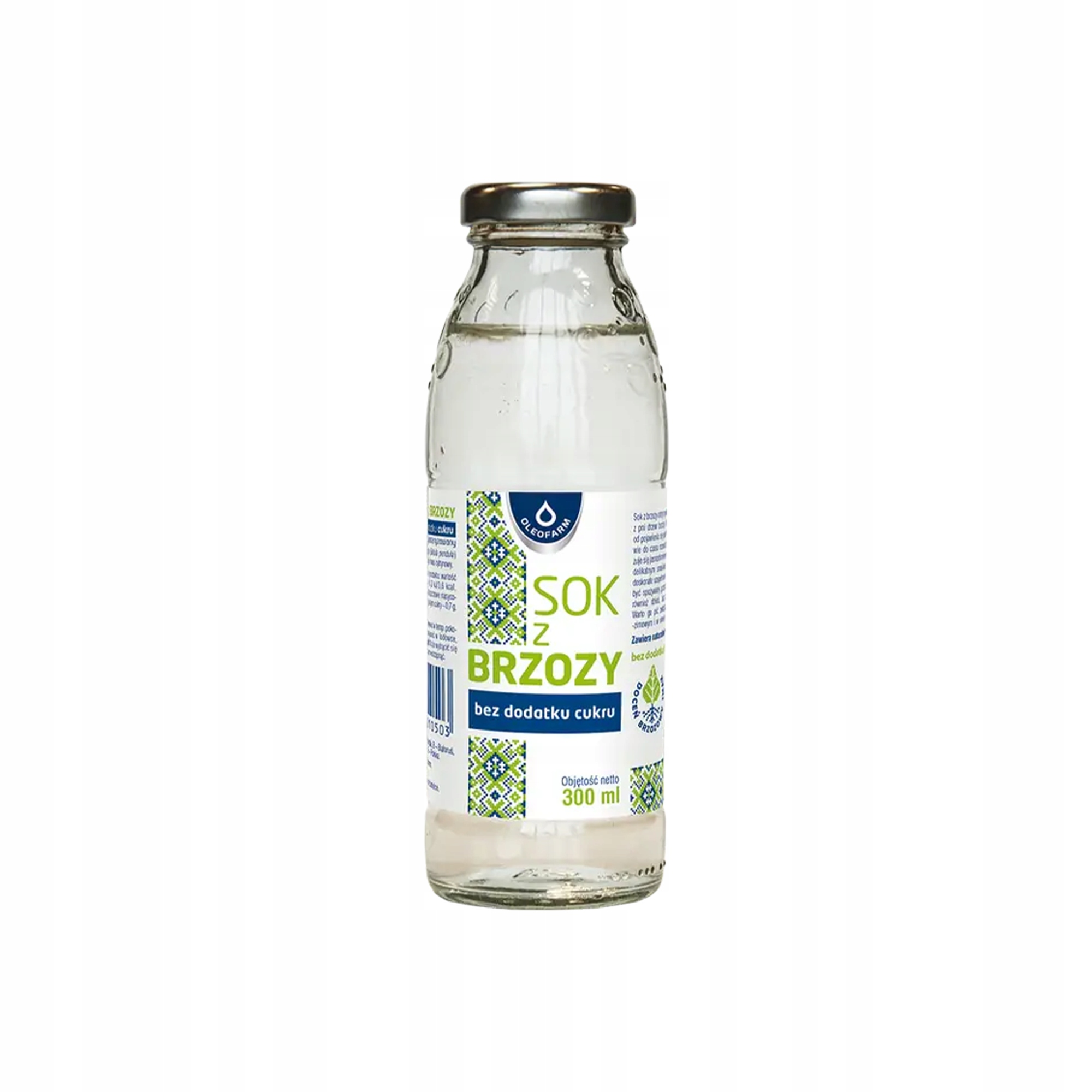 Levně Oleofarm Březová šťáva bez přidaného cukru Bio 300 ml Set: 15 ks