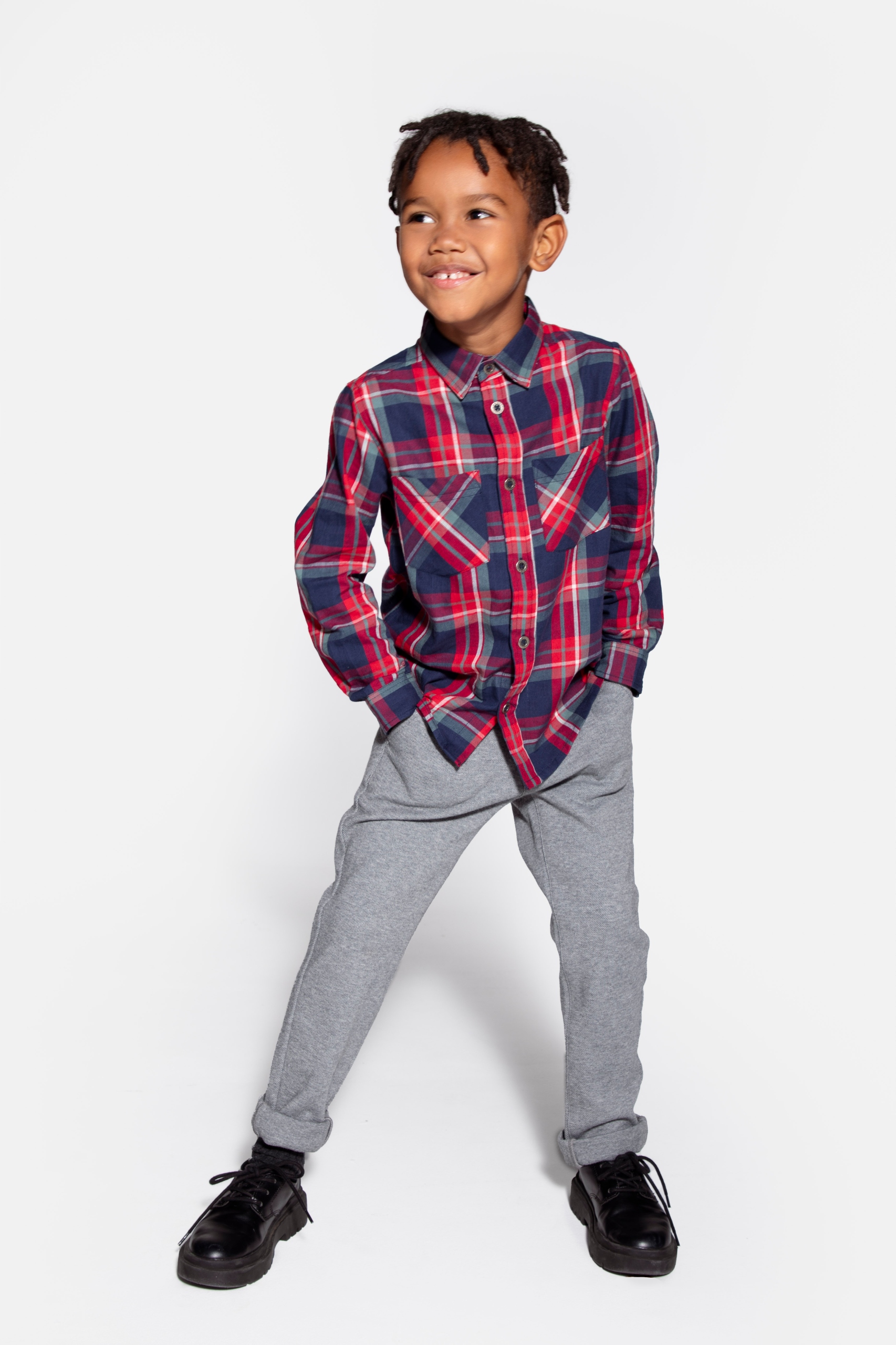 Koszula chłopięca wielokolorowa 146 Coccodrillo