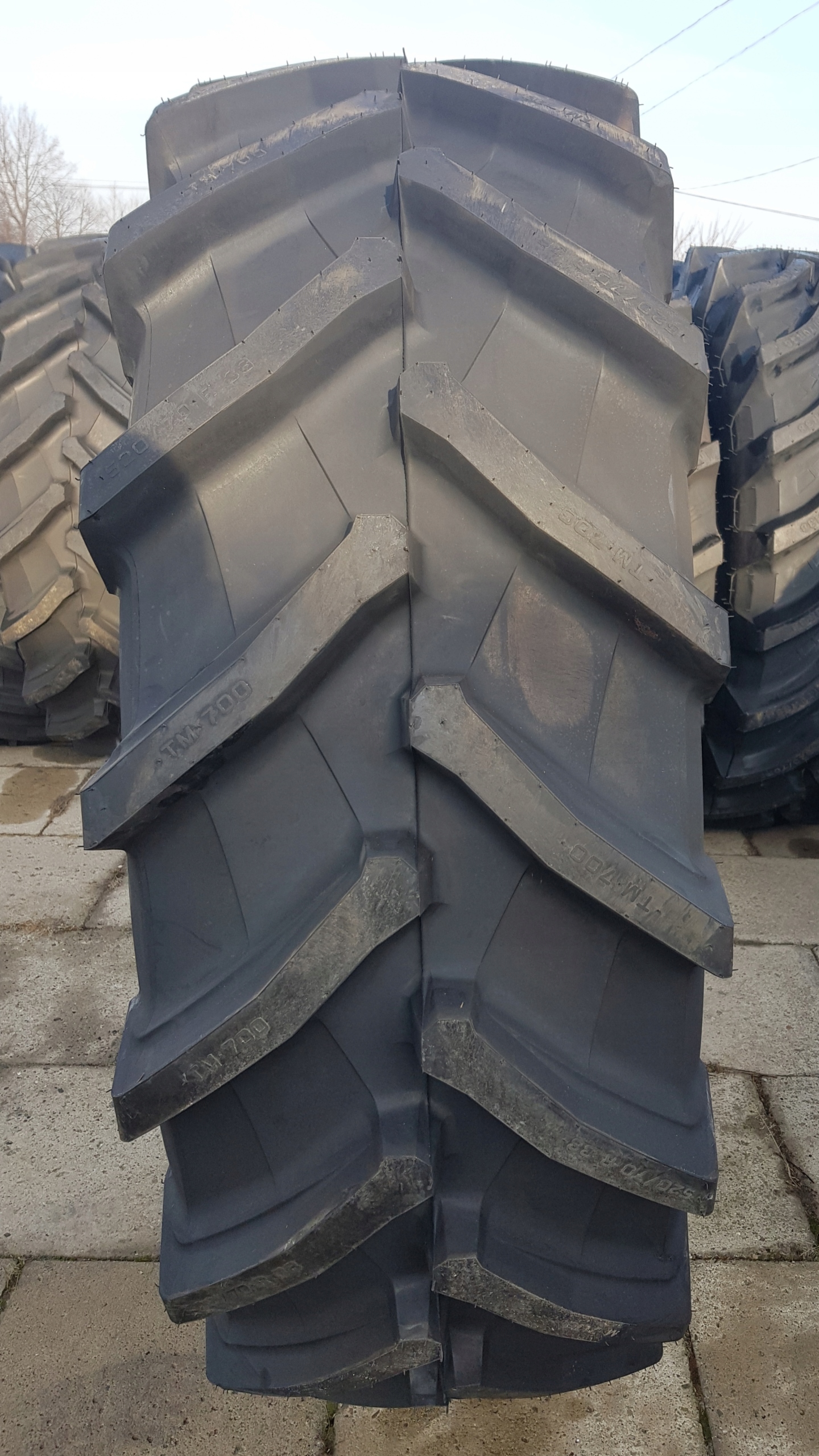 2 x 520 70R38 Trelleborg TM700 ProgressiveTraction Model TM700