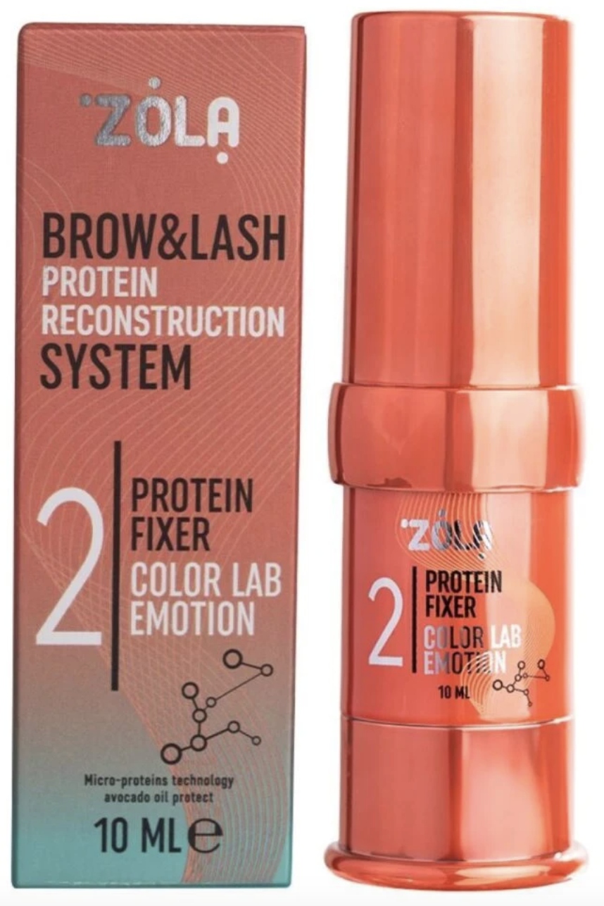 Zola Color Lab Emotion Přípravek na laminaci obočí a řas Krok 2 10 ml