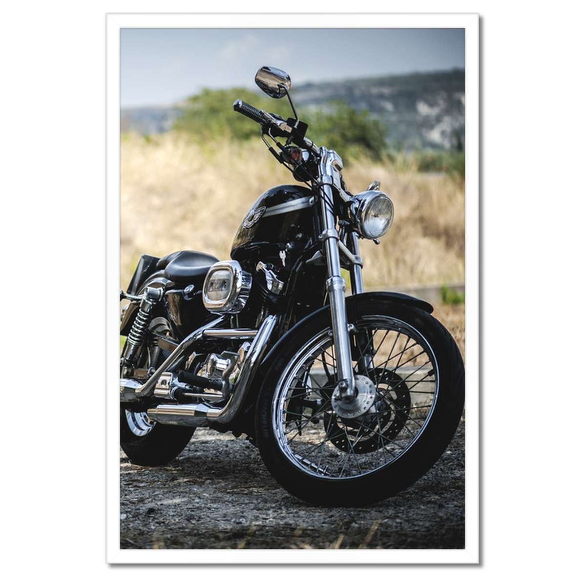 Plakáty v rámu 40x60 Motocykl Klasik Motor