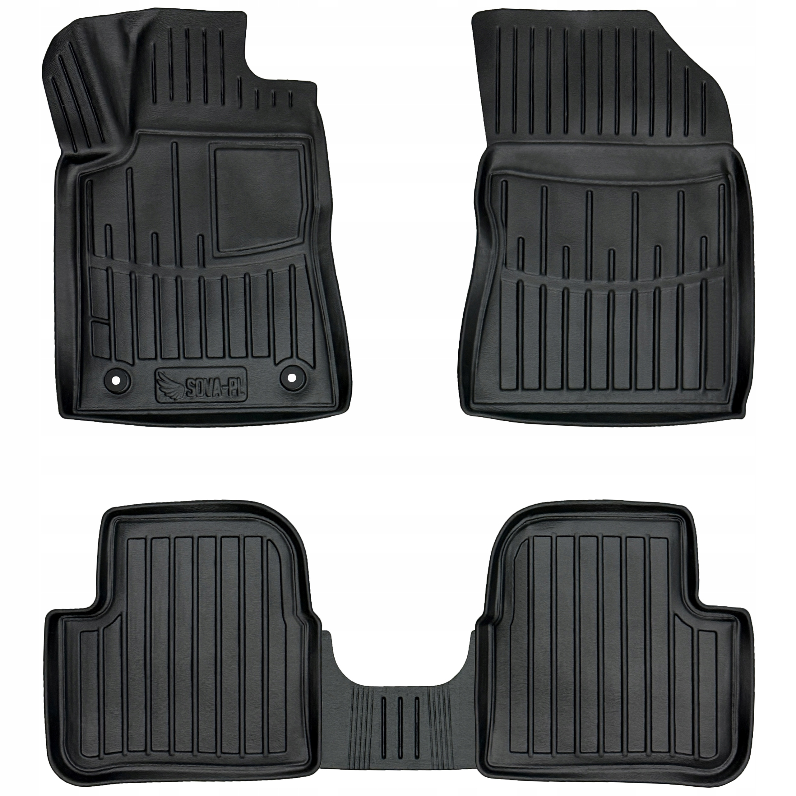 Dywaniki gumowe(TPE) Citroen C3 III 2016-2024 Hatchback