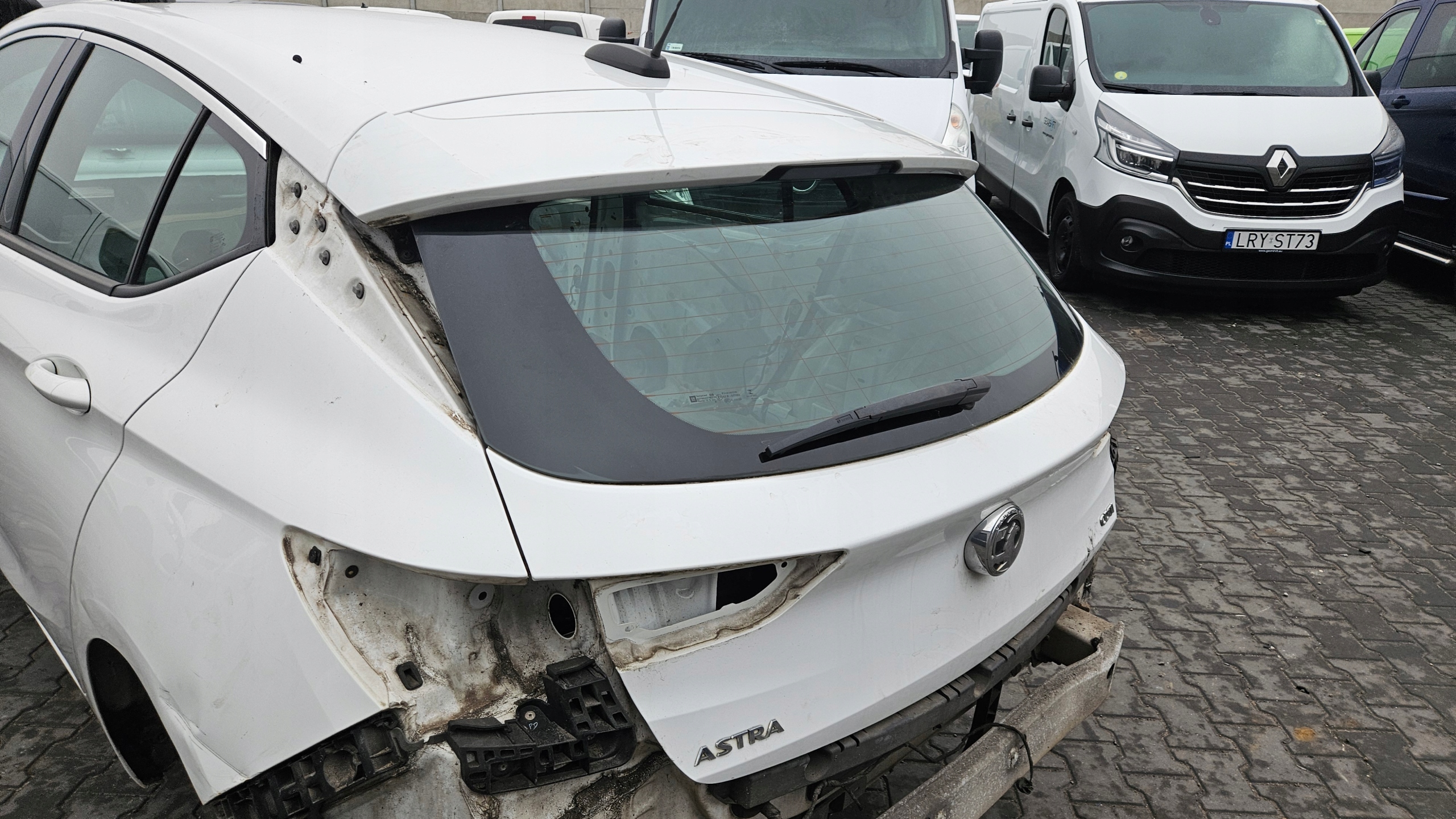 OPEL ASTRA K 5 V HB trunk door boot colour Z40R
