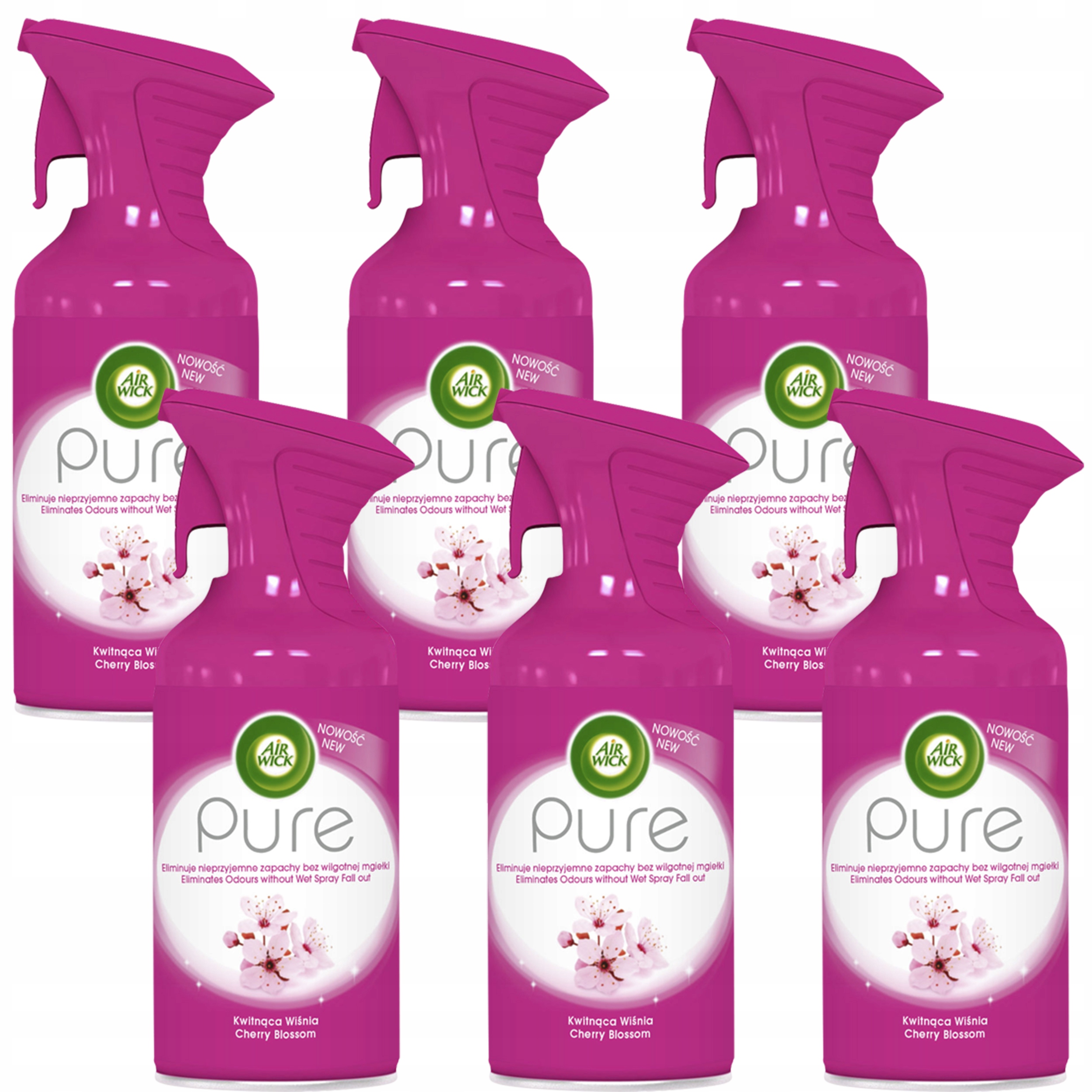 

Air Wick Odświeżacz Pure Areo Kwit Wiś 6*250ml