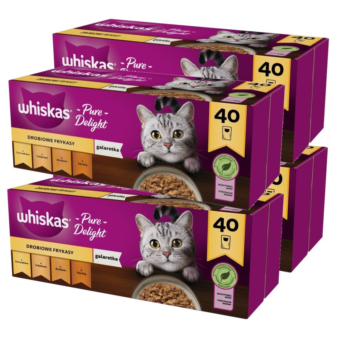 Levně Whiskas Drůbeží Hody 160x85G Krmivo V Želé