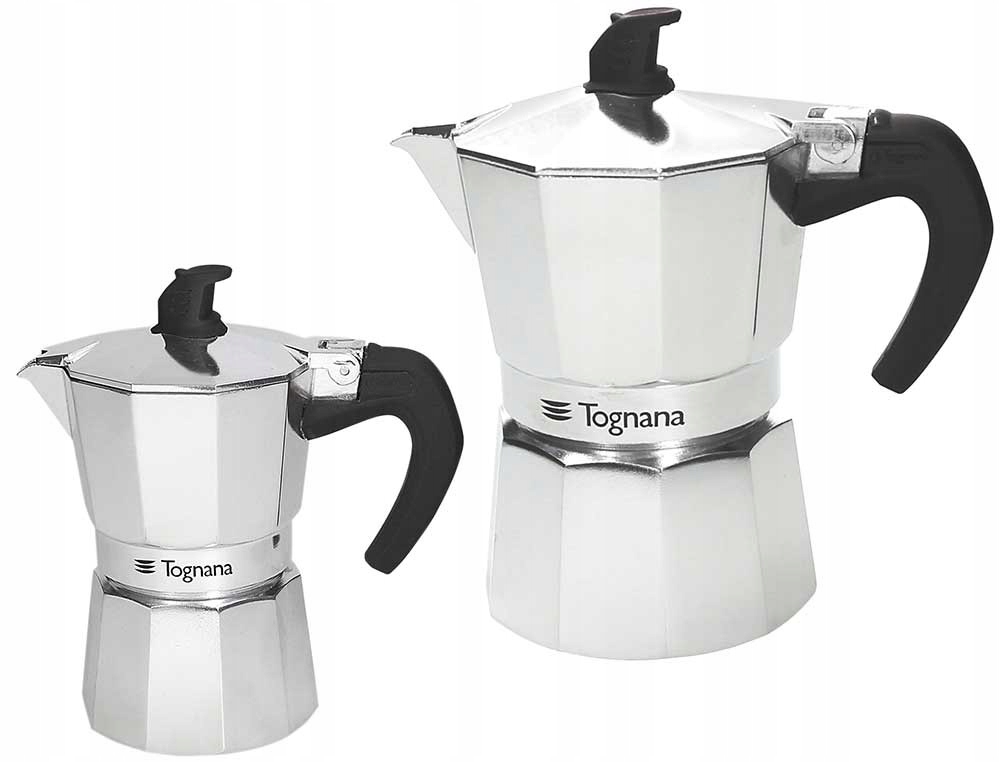 Zestaw 2 Kawiarek 1 Tz 3 Tz Tognana Coffee Time Black