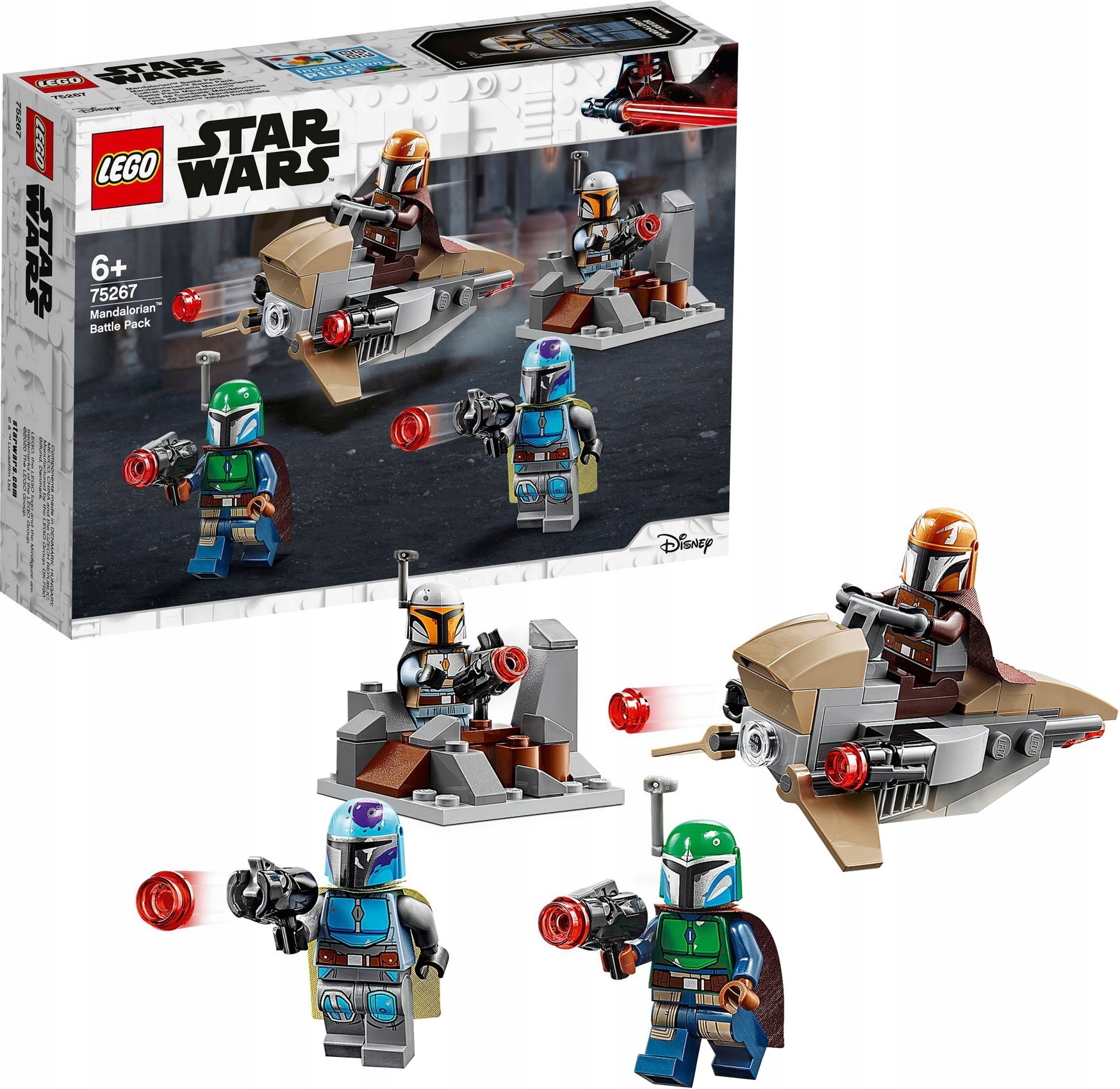 

Lego Star Wars 75267 Zestaw Bojowy Mandalorianina