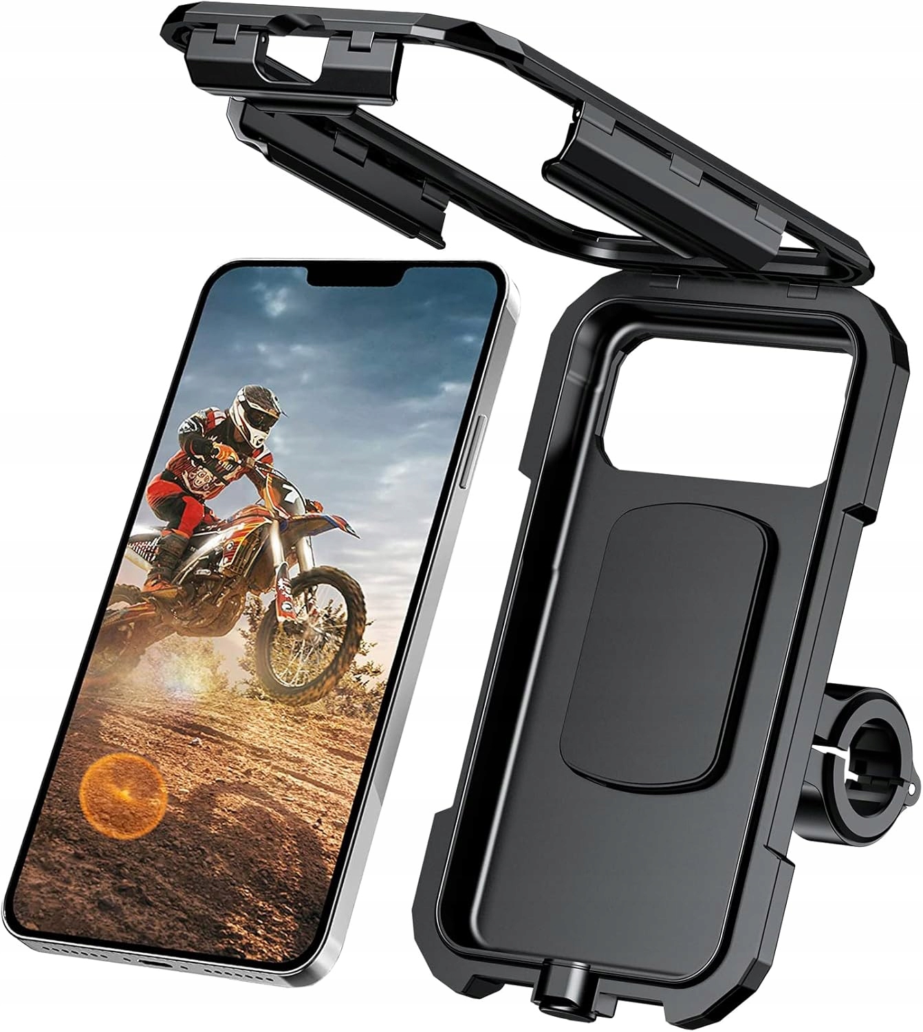 Uchwyt Rowerowy na Telefon Jitehsha Uniwersalny Mocny do Kierownicy