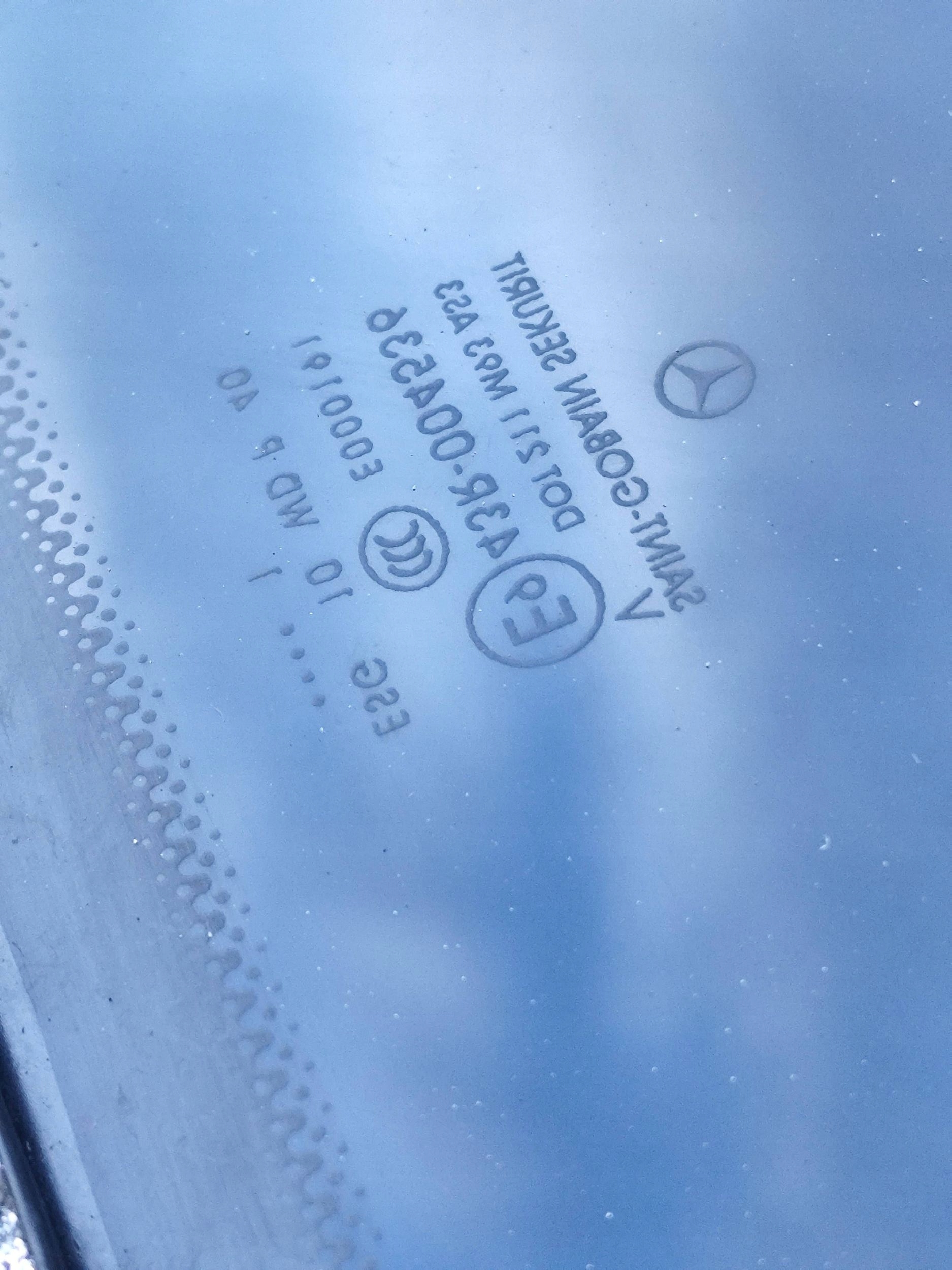 MERCEDES VITO W447 window door left sliding