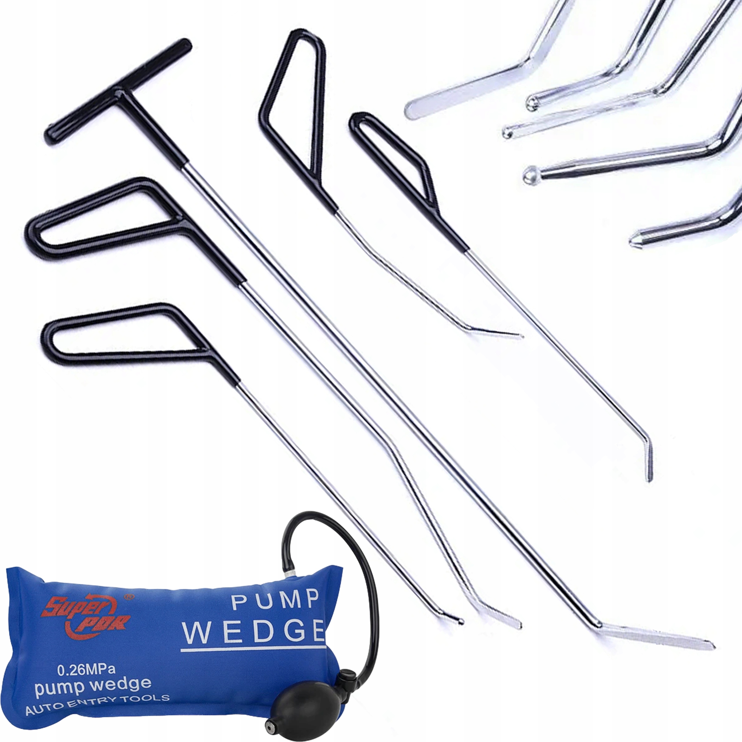 Sada Pdr Pro Odstraňování Promáčklin Lanové Tyče Dráty Velká Polštář Podložka