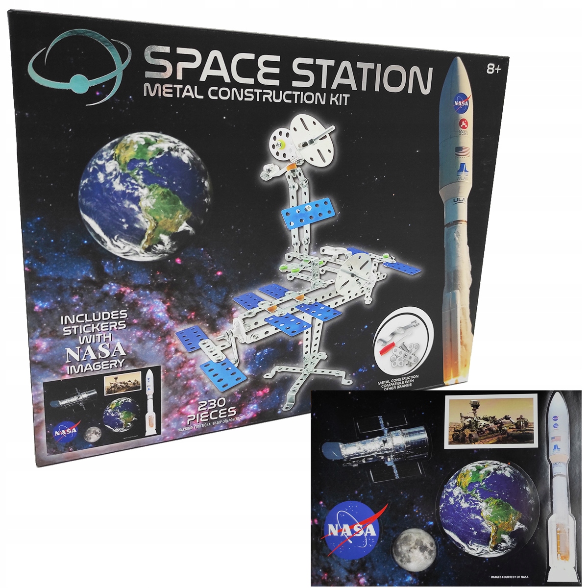 

Nasa Mały Kosntruktor Stacja Kosmiczna Metal 230el