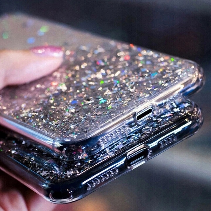Etui GLITTER BROKAT do Xiaomi Redmi Note 8 PRO +9H Typ plecki