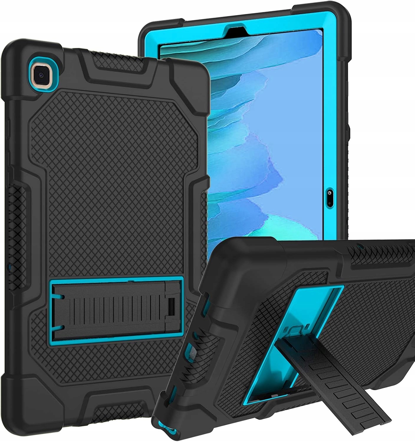 Etui do Samsung Galaxy Tab A7 10.4” Pancerne z Podstawką Czarne