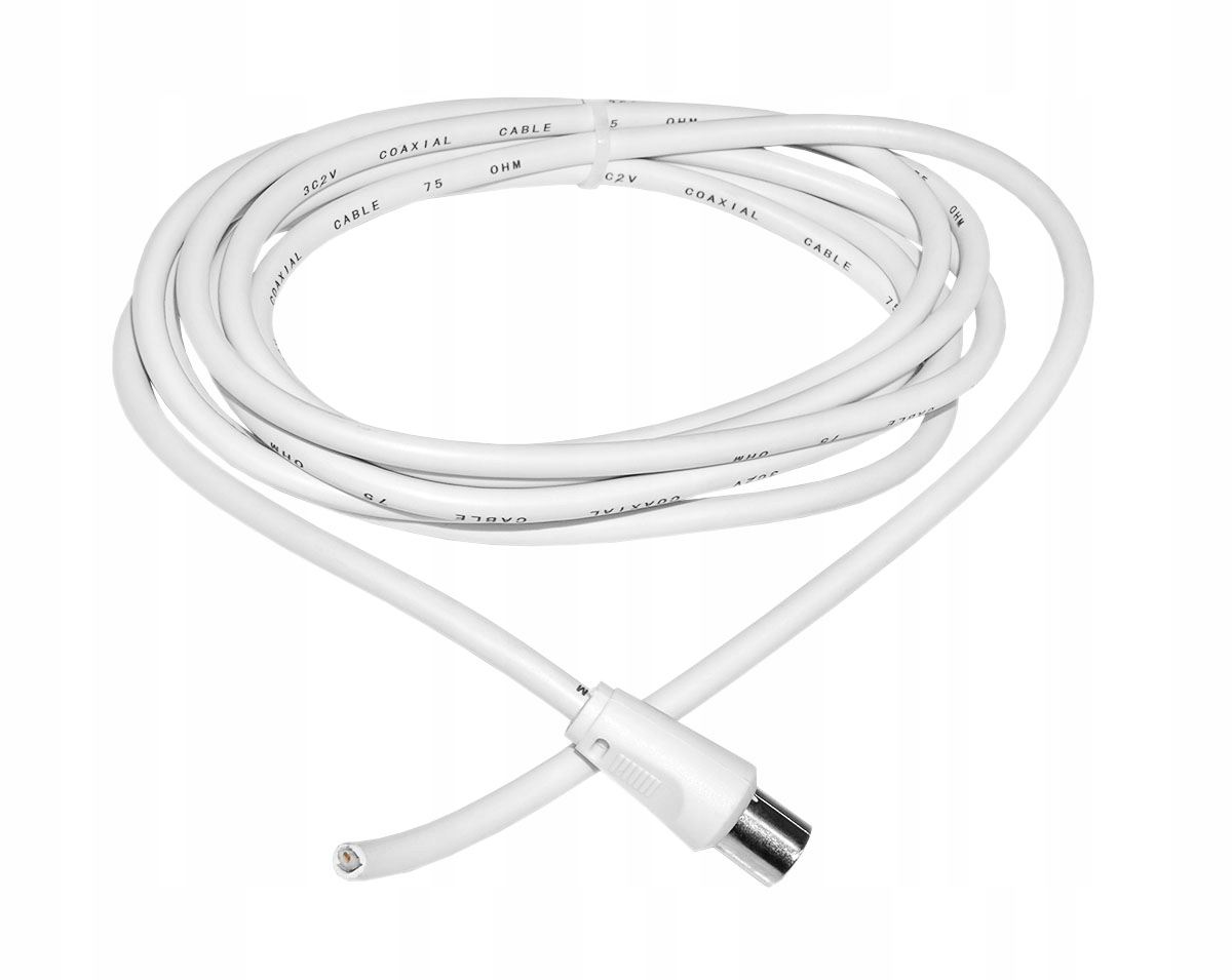 

Kabel antenowy przewód z gniazdem antenowym 2.5m