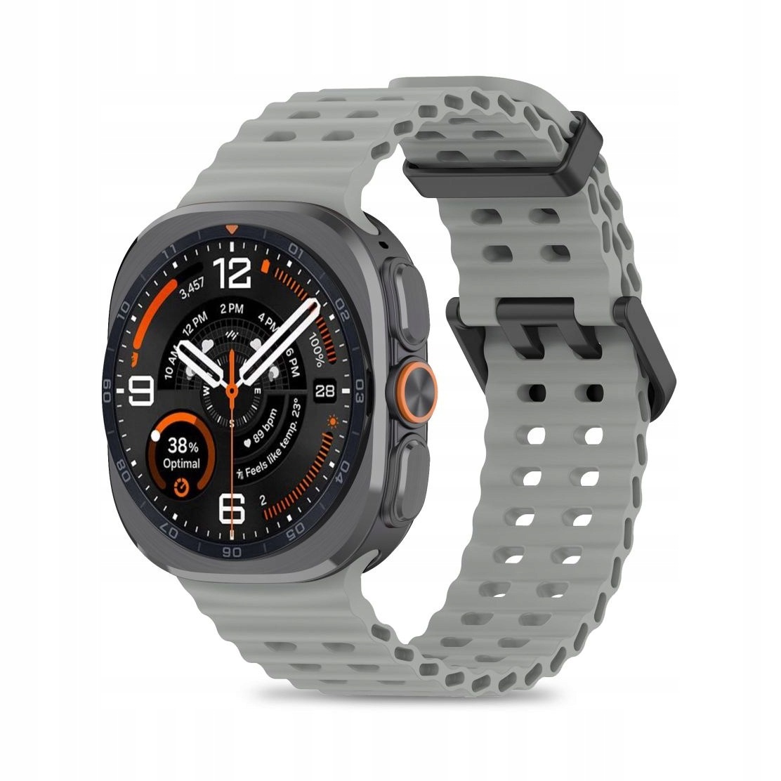 Pasek do Samsung Watch Ultra 1/2 (47 mm) Tech-Protect Iconband Pro szary