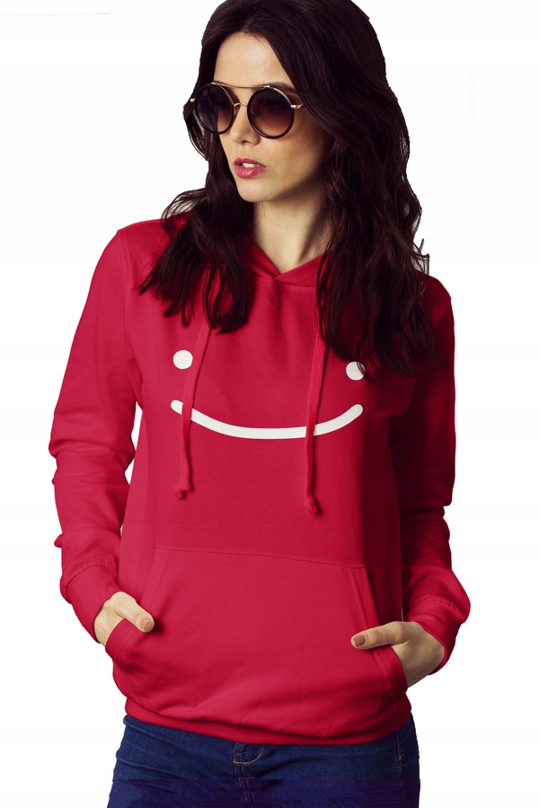

Bluza damska Dream kangurka Minecraft czerwona M